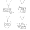 State Necklaces - Silver Kris Nations 