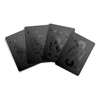 Black Deck of Cards Give Simple