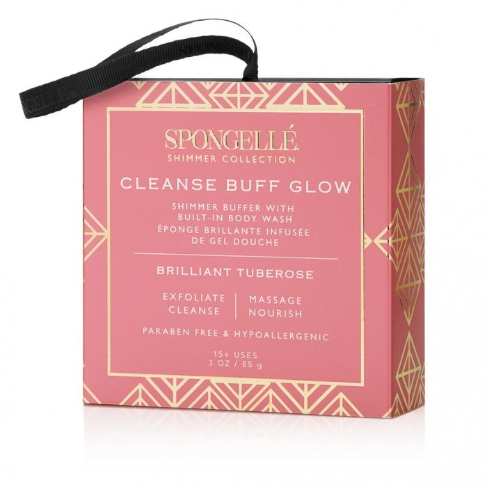 Tuberose Shimmer Body Buffer Spongelle