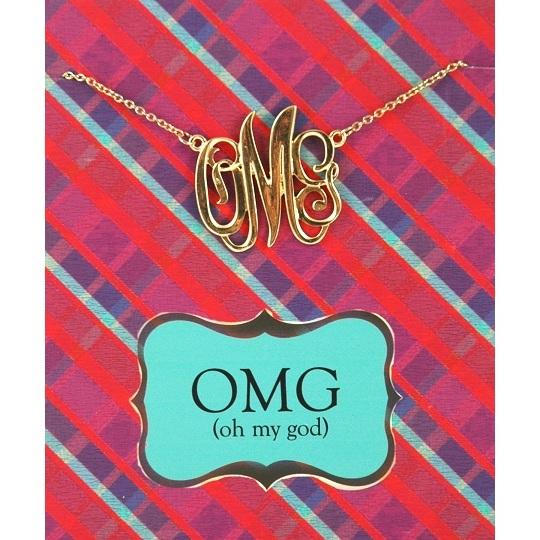 OMG Necklace Lucky Feather