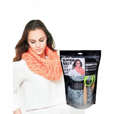 Knit Your Own Infinity Scarf Give Simple