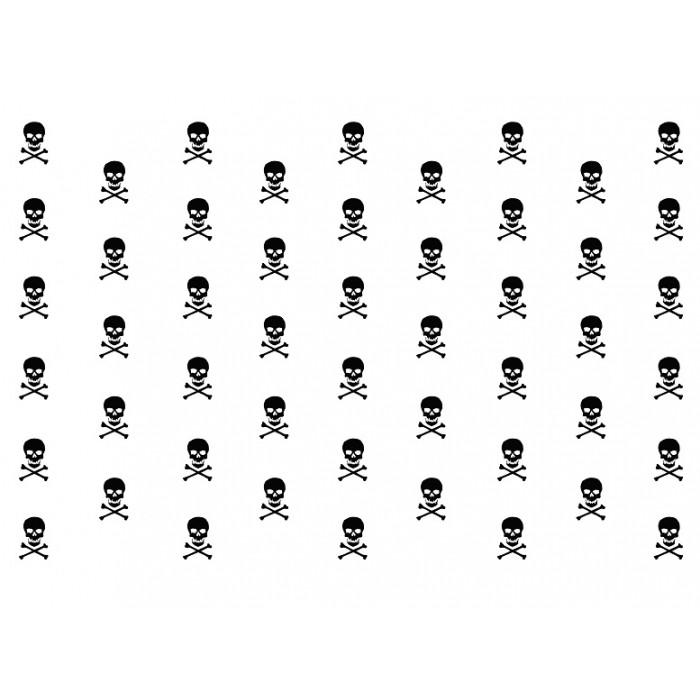 Skull and Bones Paper Placemat Pad Gent Supply Co. 