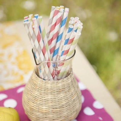 Colorful Eco Straws Give Simple
