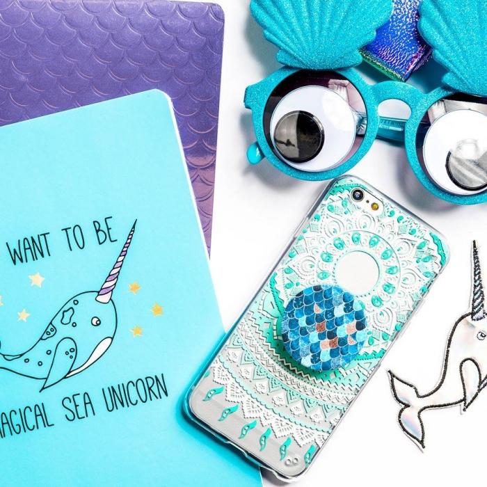 Mermaid Popsocket Phone Grip and Stand Give Simple