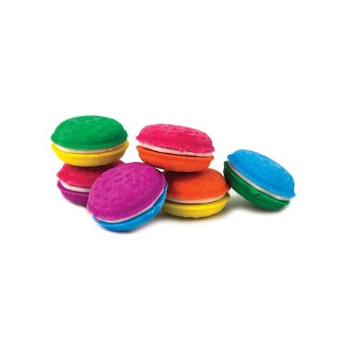 Macaron Scented Erasers - Set of 6 Give Simple