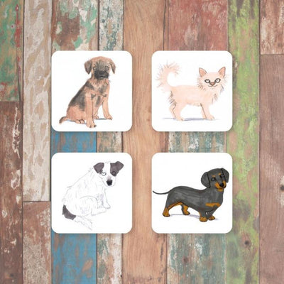 Hot Dogs Coasters (Set of 4) Magpie