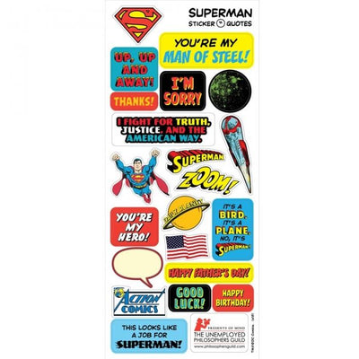 Justice League of Ameria Note and Sticker Set Gent Supply Co.