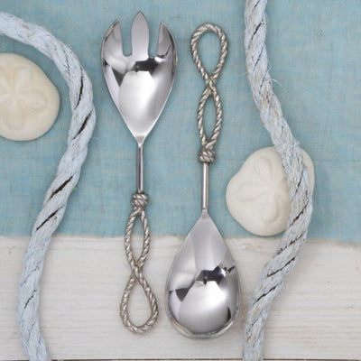 Know Your Ropes Serving Utensil Set (Set of 2) Two's Company