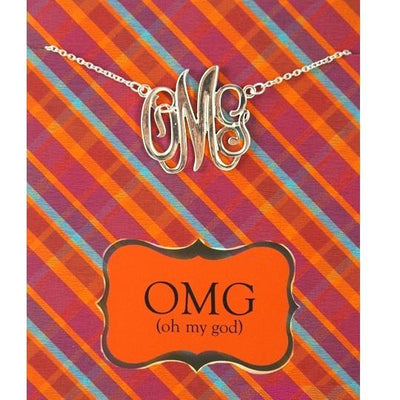 OMG Necklace Lucky Feather