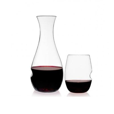 Govino Wine Glass and Decanter GiftSet (Set of 2) Gent Supply Co.