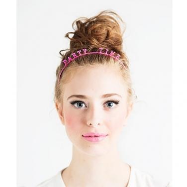 Kiss Me Party Headband ban.do