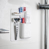 Silicone Bathroom Caddy Give Simple White