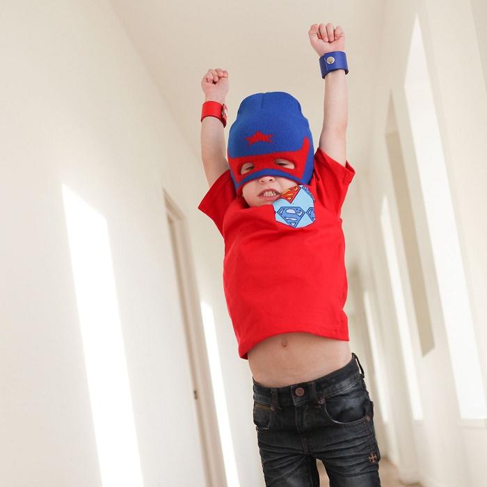 Superhero Beanie Neon Eaters 