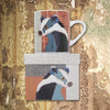 Mr Badger Mug Magpie 