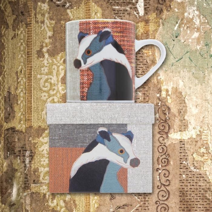 Mr Badger Mug Magpie