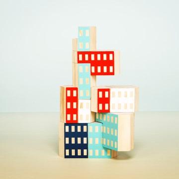 Architectural Wooden Blocks areaware