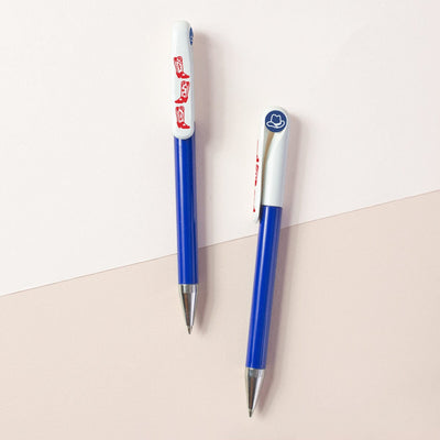 The Seven Year Pen Seltzer Boots - blue and white