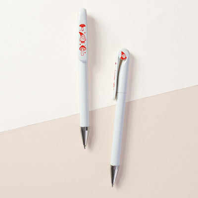 The Seven Year Pen Seltzer Gnome Mushroom - white
