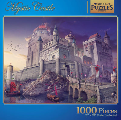 Mystic Castle Jigsaw Puzzle -1000 pieces Give Simple