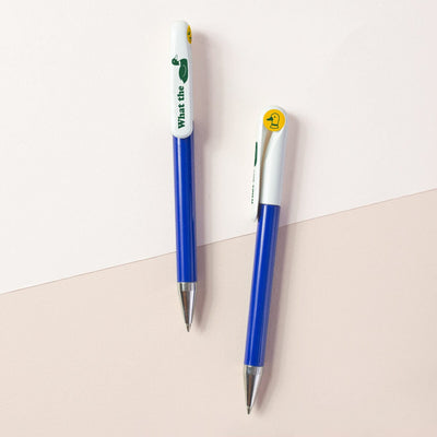 The Seven Year Pen Seltzer What the Duck -blue white