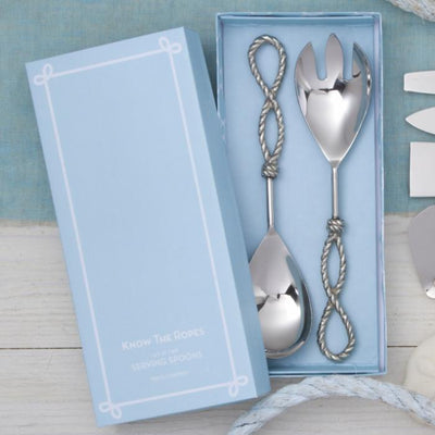 Know Your Ropes Serving Utensil Set (Set of 2) Two's Company