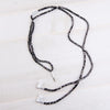 Black Crystal Rock It Earbud Necklace tech candy 