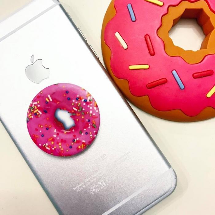 Sprinkles Donut PopSocket Phone Grip and Stand - Give Simple