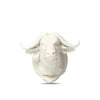 Taxidermy Buffalo Magnet and Wall Hook - White Give Simple