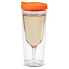 The Large Wine Sippy Cup Vino2Go Mimosa Orange