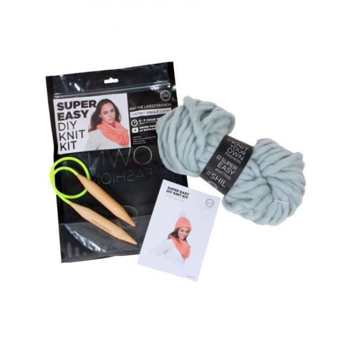 Knit Your Own Infinity Scarf Give Simple