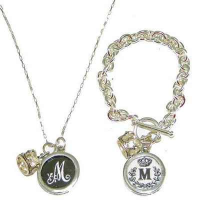 Monogram Charm Pendants Pick Up Sticks Jewelry Co.