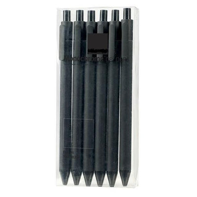 Monochromatic Black Pen Set Gent Supply Co.