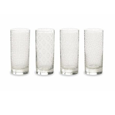 Etched Cocktail Glasses (Set of 4) Rosanna