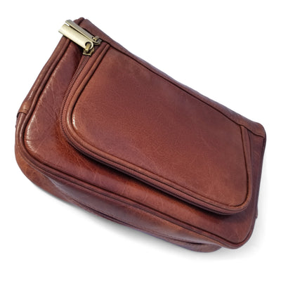 Leather Toiletry Bag Give Simple