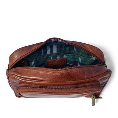 Leather Toiletry Bag Give Simple