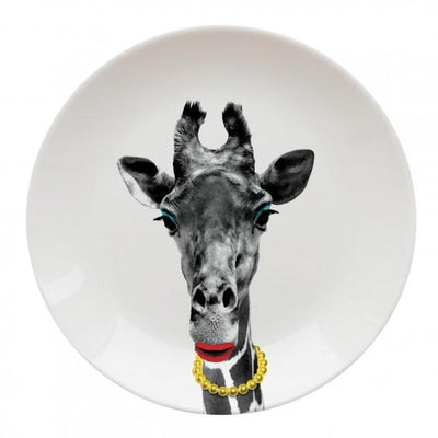 Giraffe Party Animal Plate Just Mustard