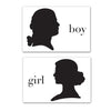 Boy/Girl Party Sitting Placemats Plat du Jour 