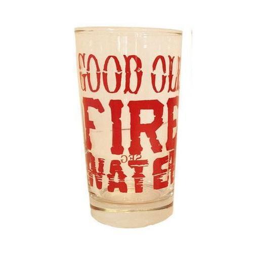 Fire Water Bar Glasses Give Simple