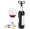 Glasses Wine Accessories Set Give Simple