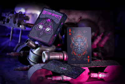 MECHA BEASTS PLAYING CARDS Give Simple