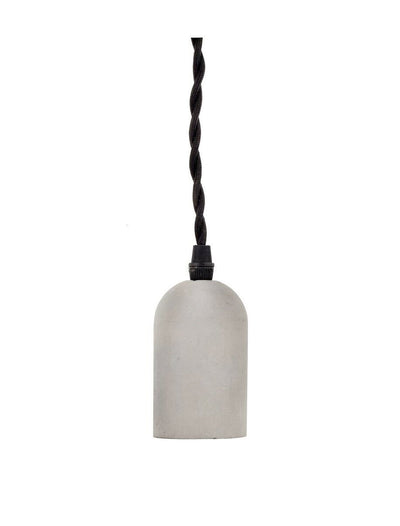 Concrete Pendant Lamp Kikkerland Design