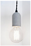 Concrete Pendant Lamp Kikkerland Design 