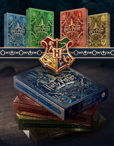 Harry Potter Yellow Hufflepuff Playing Cards Give Simple