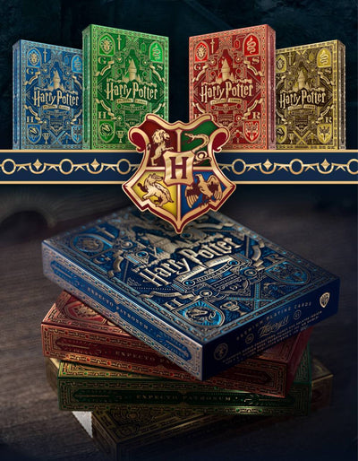 Harry Potter Red Gryffindor Playing Cards Give Simple